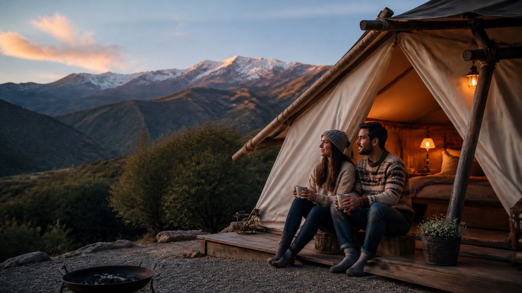 Glamping en Granada y Sierra Nevada: cómo preparar una noche al aire libre